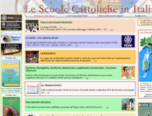 Tablet Screenshot of lescuolecattoliche.it